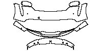 Porsche Taycan Cross Turismo 2021 - Bumper+Headlamp