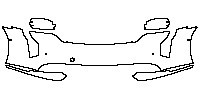 Porsche Taycan Sport Turismo 2021 - Bumper+Headlamp (with SportDesign Package)