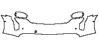 Porsche Taycan Sedan 2023 - Bumper+Headlamp