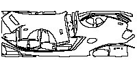 Rolls-Royce Phantom Sedan 2013 - Nesting 1/4 (It is 4.35m long and 1.49M wide; it does not include hood and roof.)