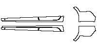 Skoda Octavia (EU) Hatch 2017 - Rocker Panel