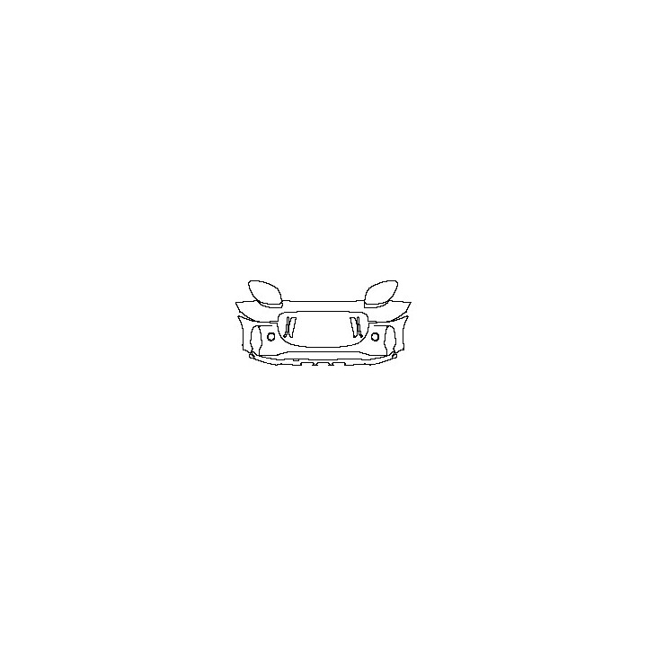 Smart fortwo EQ 2020 - Bumper+Headlamp