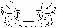 Smart fortwo EQ 2020 - Bumper+Headlamp