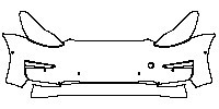 Tesla Model 3 Exterior 2018 - Bumper+Headlamp