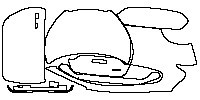 Toyota GR Yaris Exterior 2020 - Nesting 1/3 (Length: 3.40m; Width: 1.49m)