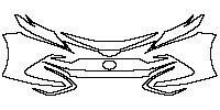 Toyota Camry (US) Exterior 2021 - Bumper+Headlamp