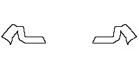 Toyota Tacoma Double Cab 2016 - Rear Bumper (Without Radar)