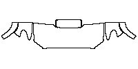 Toyota Tacoma Double Cab 2016 - Hood+Fender (One third of Hood+Fender)