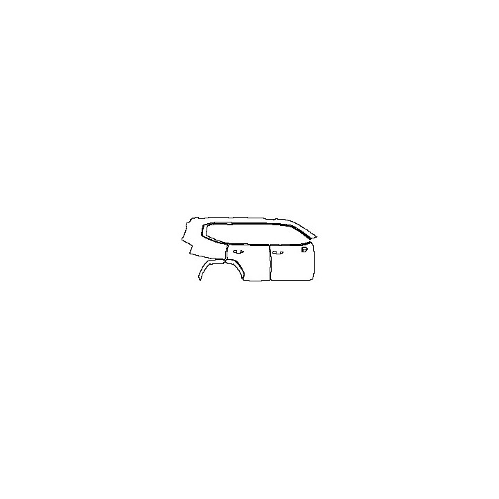 (right)Door+Side Skirt+Rear Fender