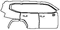 (right)Door+Side Skirt+Rear Fender