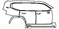 (right)Door+Side Skirt+Rear Fender
