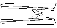 Volkswagen Touareg Interior 2011 - (front) Door Trim (without seat memory button)