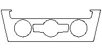 (front) Climate Control Panel