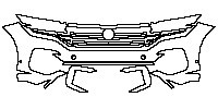 Volkswagen Touareg R-Line 2011 - Bumper+Headlamp