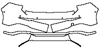 Volkswagen Golf Golf 2014 - Rear Bumper (with 6 PDC)