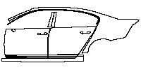 Volkswagen Magotan Exterior 2020 - (left) Door+Side Skirt+Rear Fender