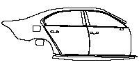 Volkswagen Phideon Exterior 2021 - (right) Door+Side Skirt+Rear Fender