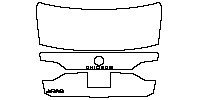 Volkswagen Phideon Exterior 2021 - Trunk Lid (with"Phideon" "上汽大众" model emblem)
