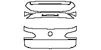 Volkswagen Touareg R-Line 2011 - Trunk Lid (without model emblem)