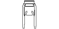 Audi A8 A8 L (Extended Wheelbase) 2018 - (rear) Armrest (with fixed AC control panel, without seat adjustment.)