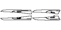 Audi A8 A8 L (Extended Wheelbase) 2018 - Door Trim (without lower trim, with seat memery.)