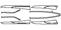 Audi A8 A8 L (Extended Wheelbase) 2018 - Door Trim (with lower trim, without seat memery.)