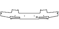 Audi A8 A8 (Standard Wheelbase) 2018 - Rear Bumper