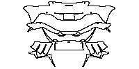 Aston Martin Vantage V8 2005 - Rear Bumper