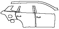 BYD Song Pro New Energy Exterior 2019 - (right) Door+BC Pillar+Rear Fender