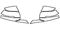 BMW 2 Series Coupe 2014 - Mirror (for Right Hand Drive)