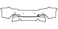 BMW 2 Series Coupe 2014 - Rear Bumper