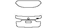 BMW X1 Extended Wheelbase 2020 - Trunk Lid (with X1 emblem)
