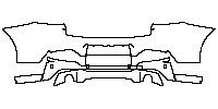 BMW X4 M Sport 2014 - Rear Bumper
