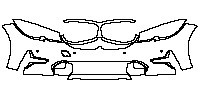 BMW 3 Series Sedan 2012 - Bumper+Headlamp