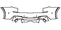 BMW X3 Exterior 2020 - Rear Bumper