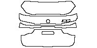 BMW X3 Exterior 2020 - Trunk Lid/Hatch/Tail (X3 M Competition)