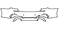 BMW 3 Series Sedan 2020 - Rear Bumper