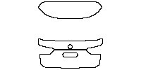 BMW X1 Extended Wheelbase 2016 - Trunk Lid (no model logo)