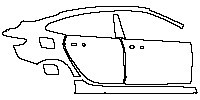 (right) Door+Side Skirt+Rear Fender