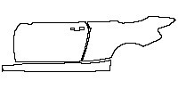 BMW 2 Series Convertible 2015 - (left) Door+Side Skirt+Rear Fender