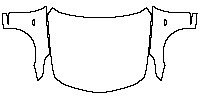 Cadillac CT6 Platinum 2016 - Hood+Fender