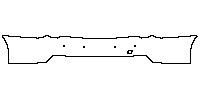 Cadillac CT6 Platinum 2016 - Rear Bumper