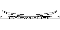 Chevrolet Silverado 1500 2019 - Grille