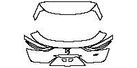 DS Automobiles DS 7 Exterior 2020 - Trunk Lid (with ''DS 7'' emblem)