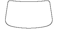Exeed Exeed TX Window 2019 - Windshield (without mirror cutout)
