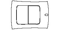 Ford Taurus Base 2019 - Roof