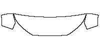 Ford EDGE Base 2020 - Hood+Fender (One third of Hood + Fender)