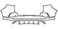 Ford EDGE ST-line 2020 - Rear Bumper