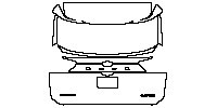 Ford EDGE ST-line 2020 - Trunk Lid (With''Edge''''长安福特''model emblem)