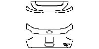 Ford Everest Exterior 2017 - Trunk Lid (with "江铃福特'' ''Ecoboost'' 字标)